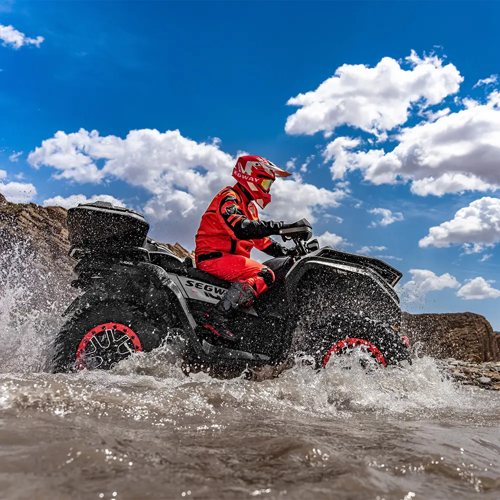 Moto 4 Segway ATV 1000 CC Snarler AT10 W Preta